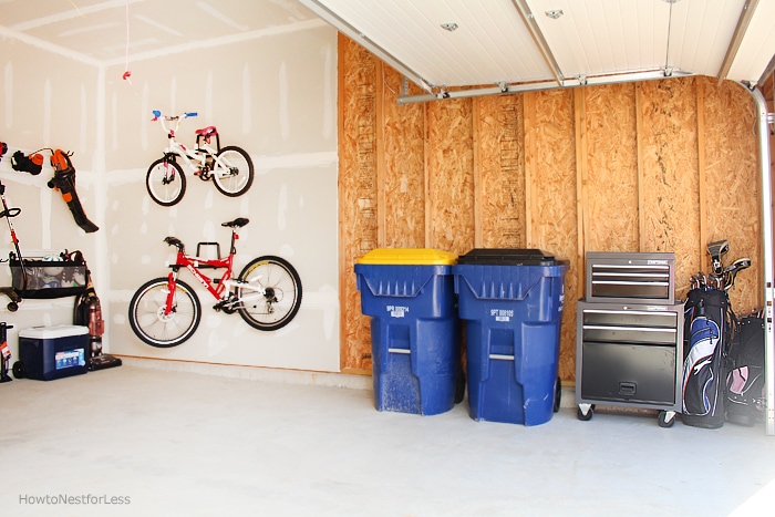 garage organization budget