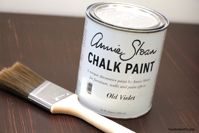old voilet chalk paint