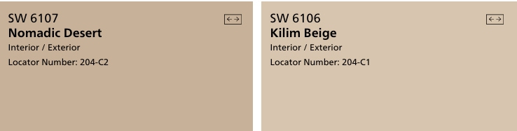 SW interior paint colors