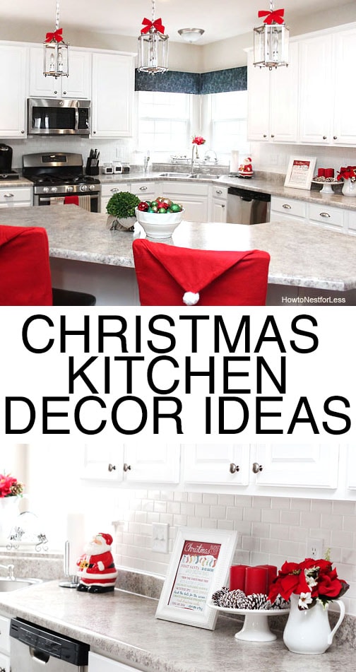 walmart christmas kitchen decor