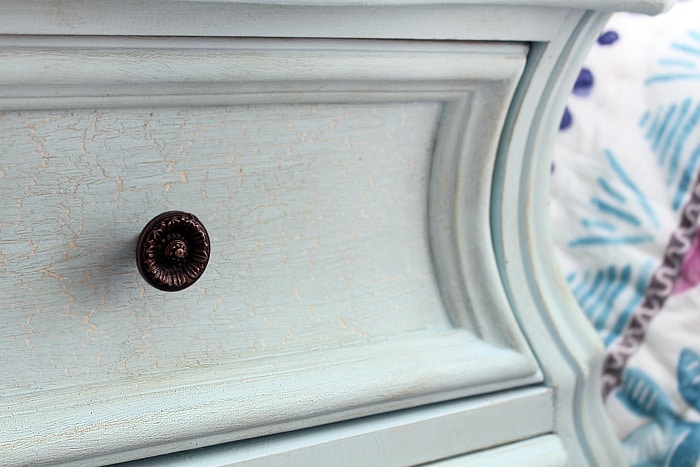 French Blue Armoire Makeover Using Amy Howard One-Step Paint