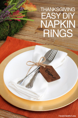 DIY Thanksgiving Napkin Rings