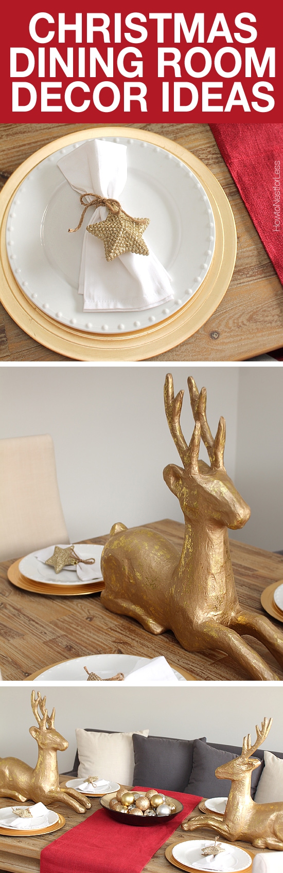 Christmas Dining Room At Home - How to Nest for Less™