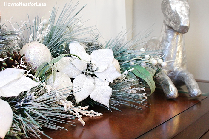 foyer console christmas