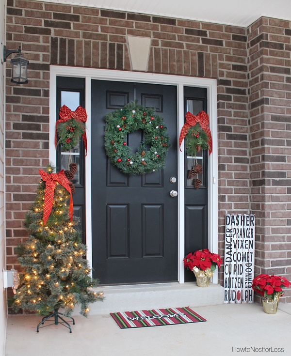 Christmas Front Porch 2015 How To Nest For Less