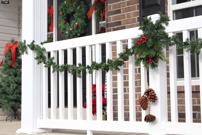 christmas front porch decorations