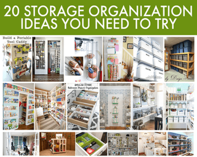 Organization Ideas: 20 Easy Storage For Your Home