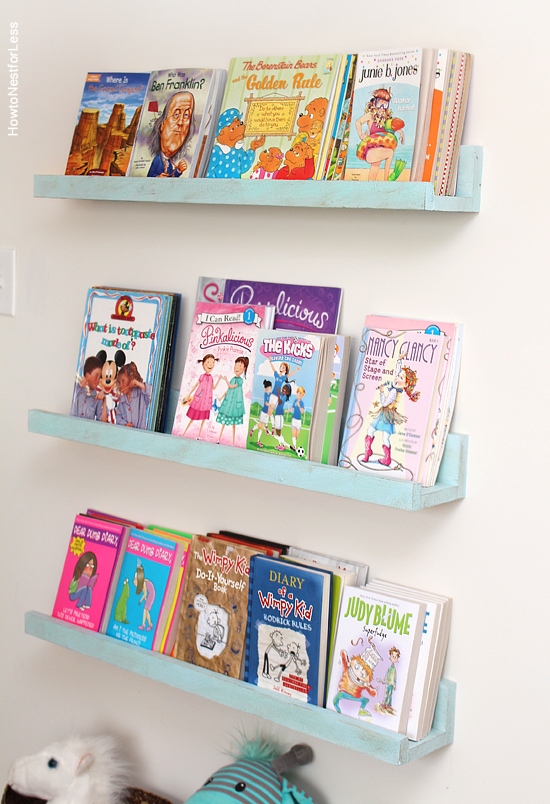 Easy Diy Bookshelf Ledges How To Nest For Less