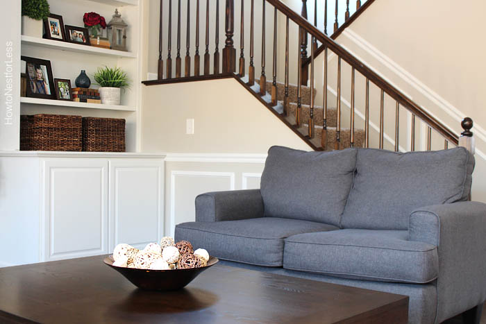 family room shelves