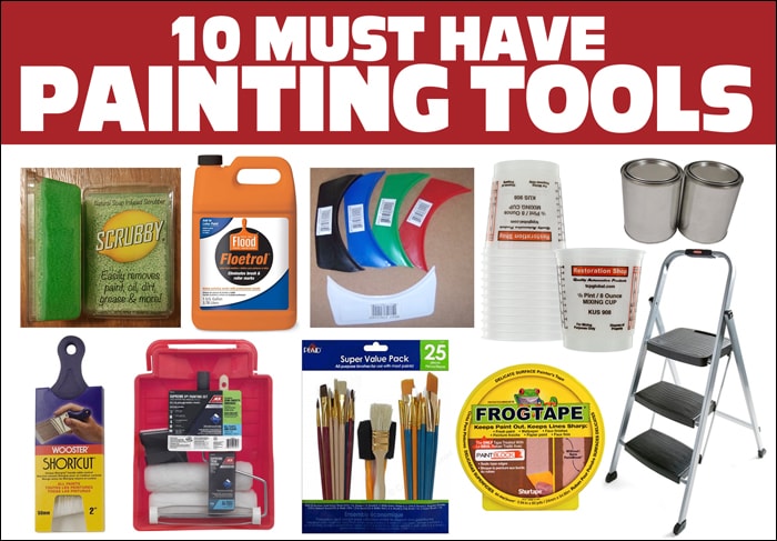 10 Must Have Painting Tools