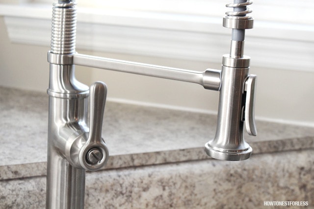 satin finish kitchen faucet