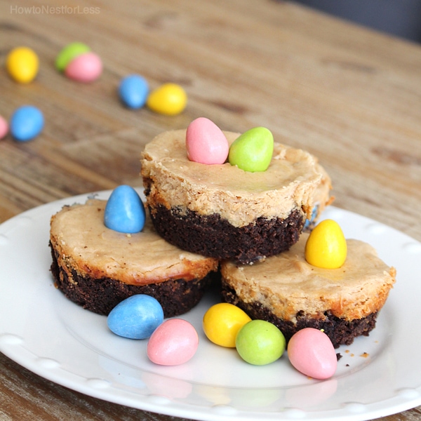 peanut butter mini cheesecakes