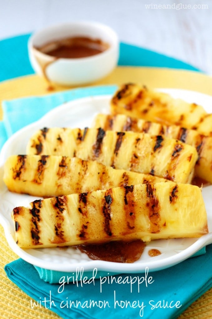 grilled pineapple