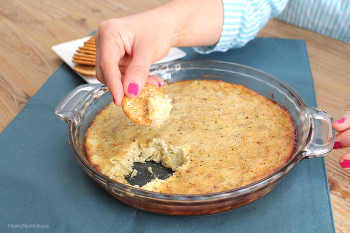 4 ingredient artichoke dip