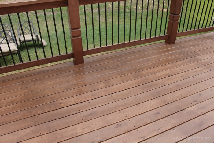 behr stained deck