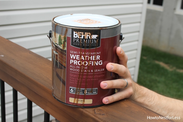 behr chocolate stain