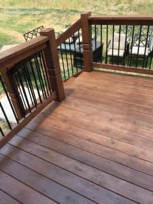 Stained Deck - How to Nest for Less™