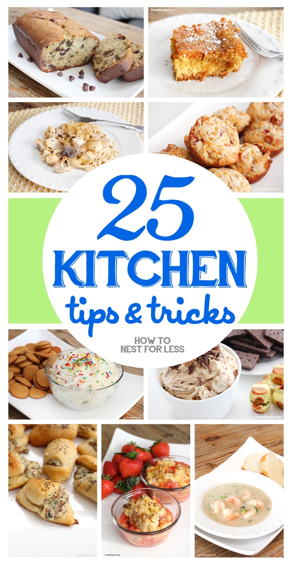 25 kitchen tips and tricks