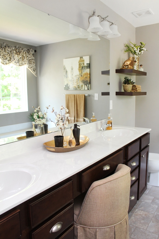 master bathroom makeover