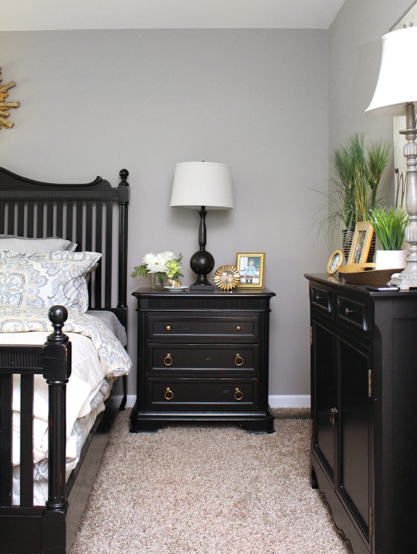 master bedroom nightstand