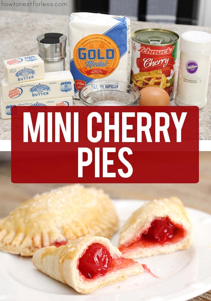 Mini Cherry Pies graphic.
