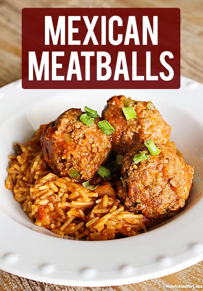 Mexican Meatballs graphic.