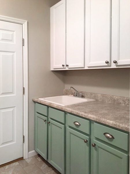 Painted Laundry Room Cabinets How To Nest For Less