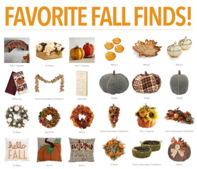 Favorite Fall Finds And Free Printable
