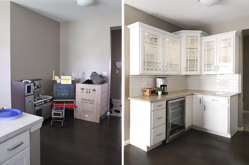 butlers pantry before and after