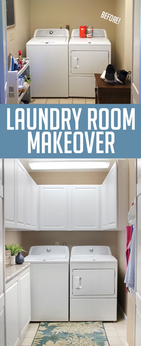 Space of the Week: A Brilliant Laundry Room Reno Maximizes Storage and  Counter Space