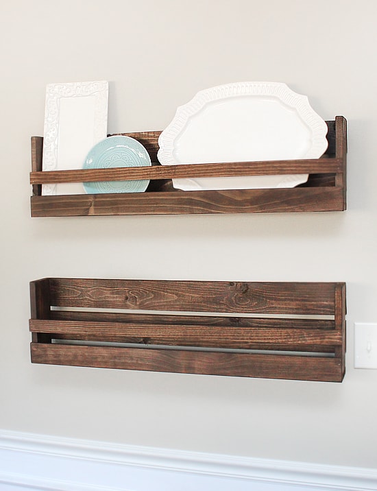 Diy Platter Rack Ideas 