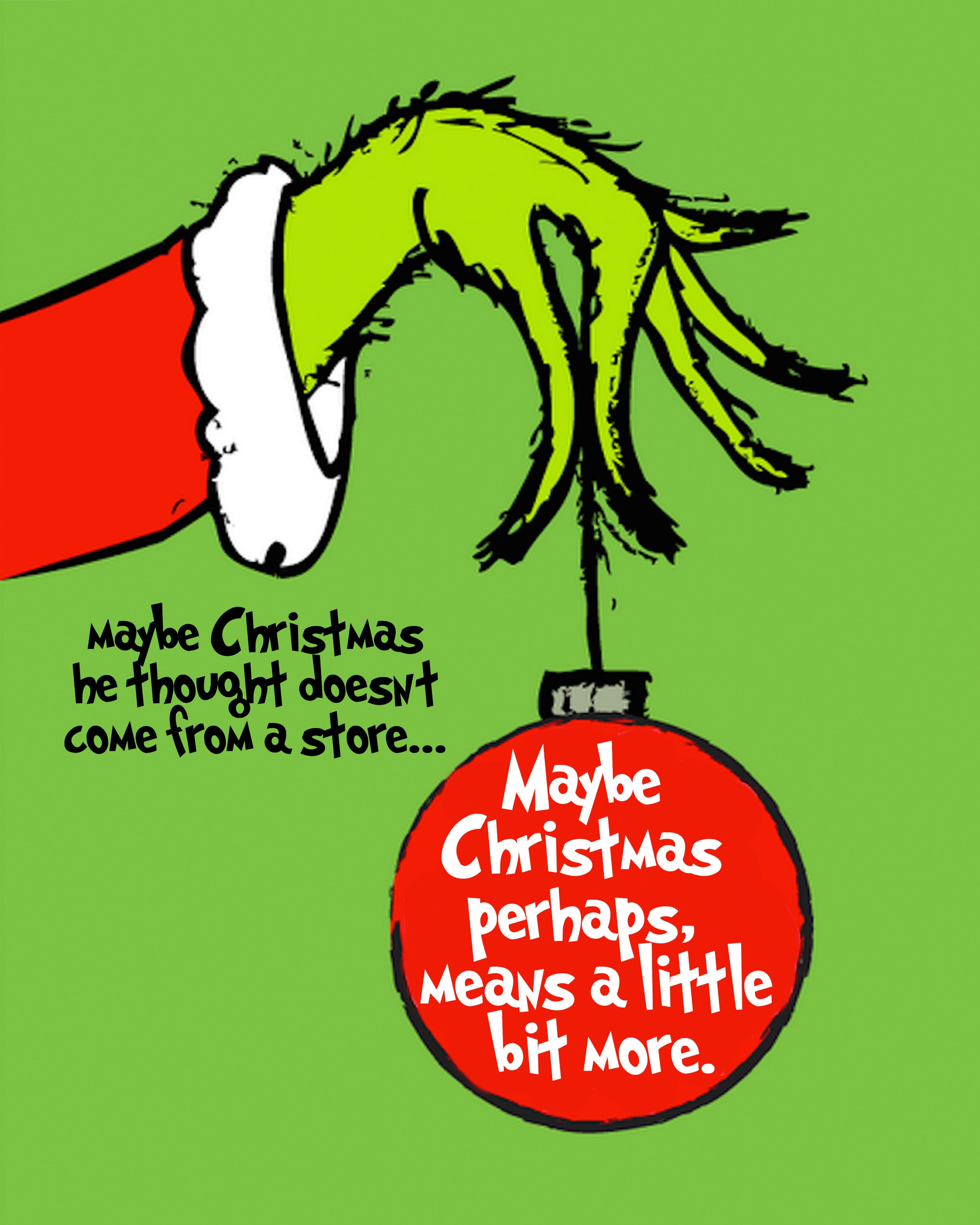 Free Grinch Hand Printables - Printable Templates