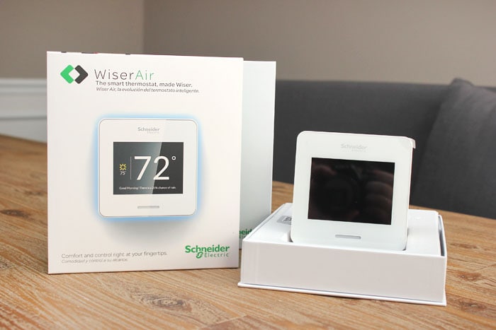 Schneider Electric Wiser Air Wi-Fi Smart Thermostat with Comfort