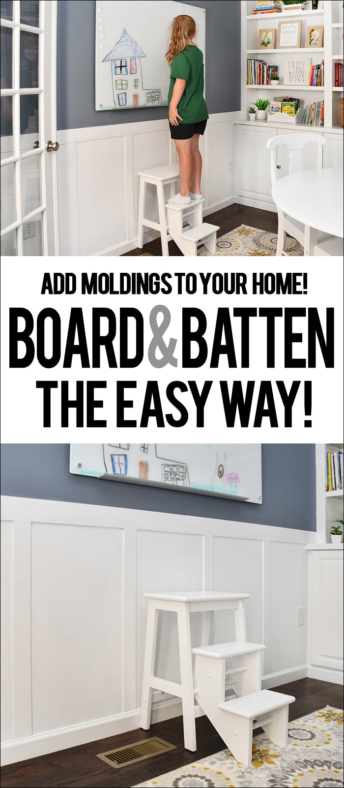 Easy Board and Batten Tutorial - Install board and batten the easy way