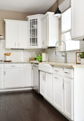 Builder Grade to Farmhouse Kitchen - Upgrade Your Home!