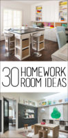 30 Homework Room Ideas - How to Nest for Less™