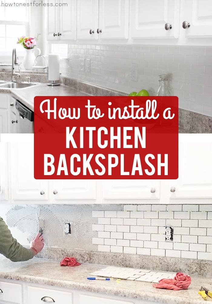 How To Install A Kitchen Backsplash The Best And Easiest Tutorial