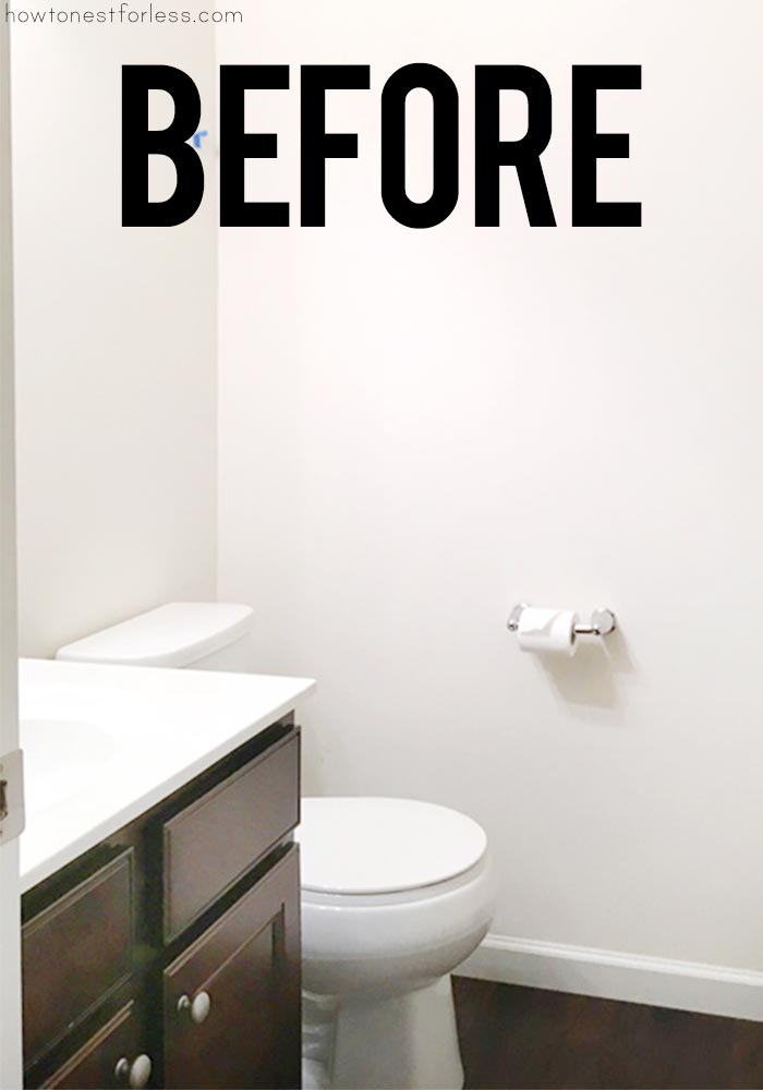 Powder Room Makeover