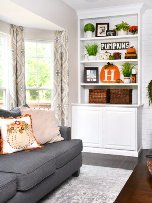 Fall House Tour and Decorating Ideas - Family Room