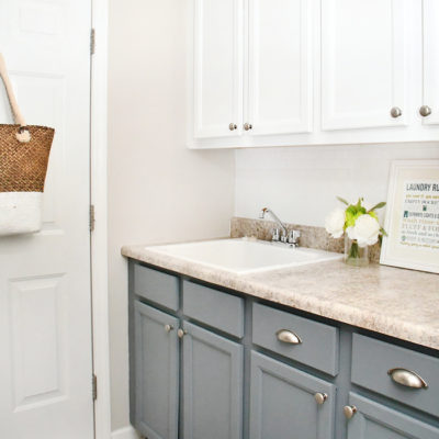 Budget Laundry Room Makeover