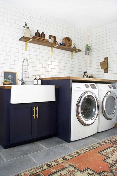 20 Laundry Room Makeovers - Organization and Home Decor