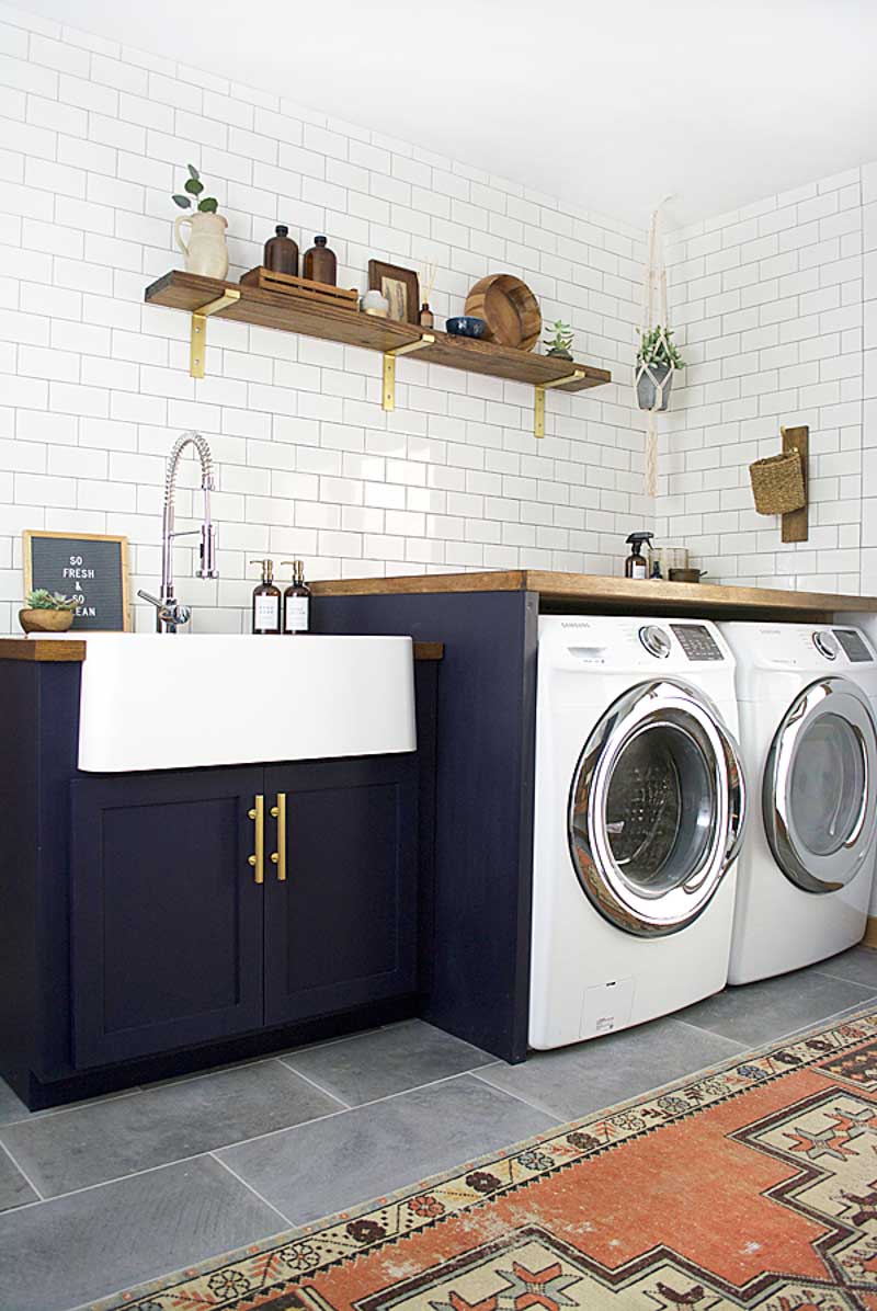 Laundry Room Remodel Reveal