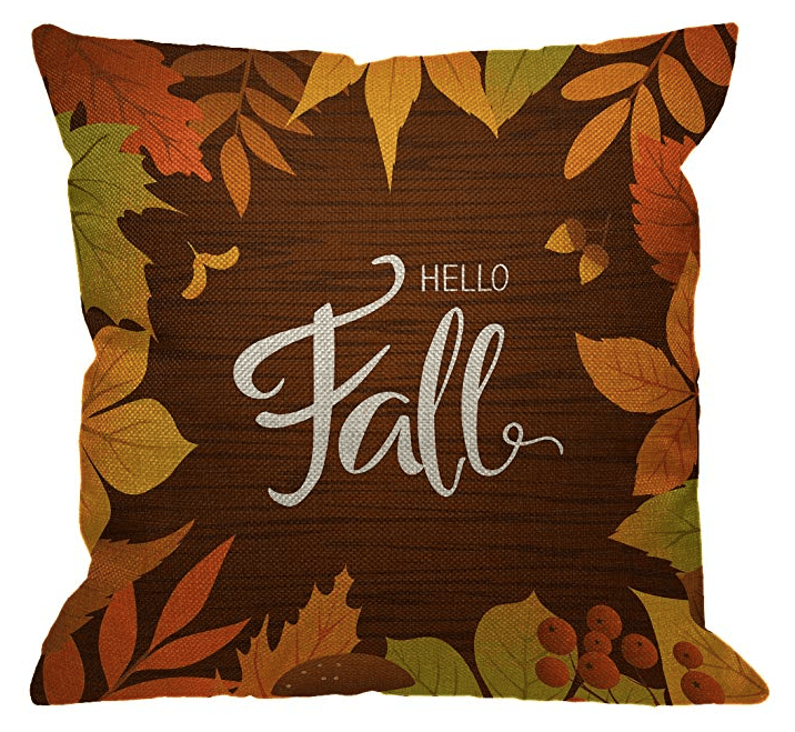 hello fall pillow