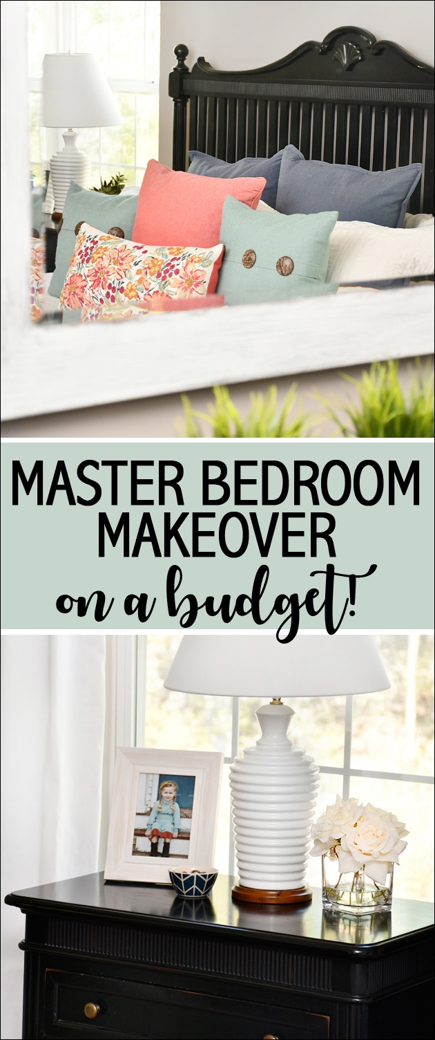 budget master bedroom makeover black furniture