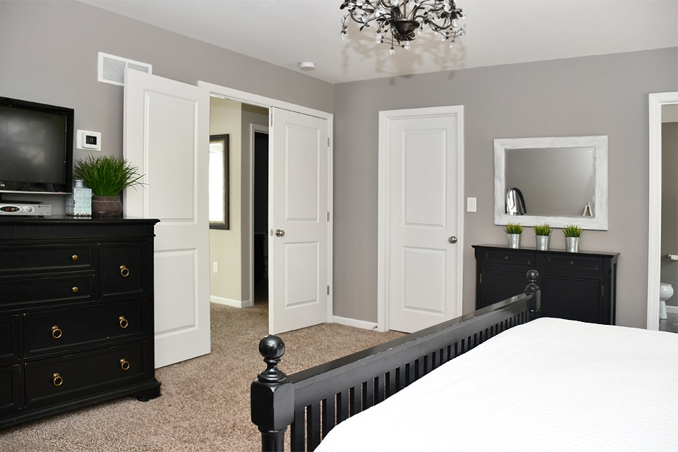 master bedroom black furniture