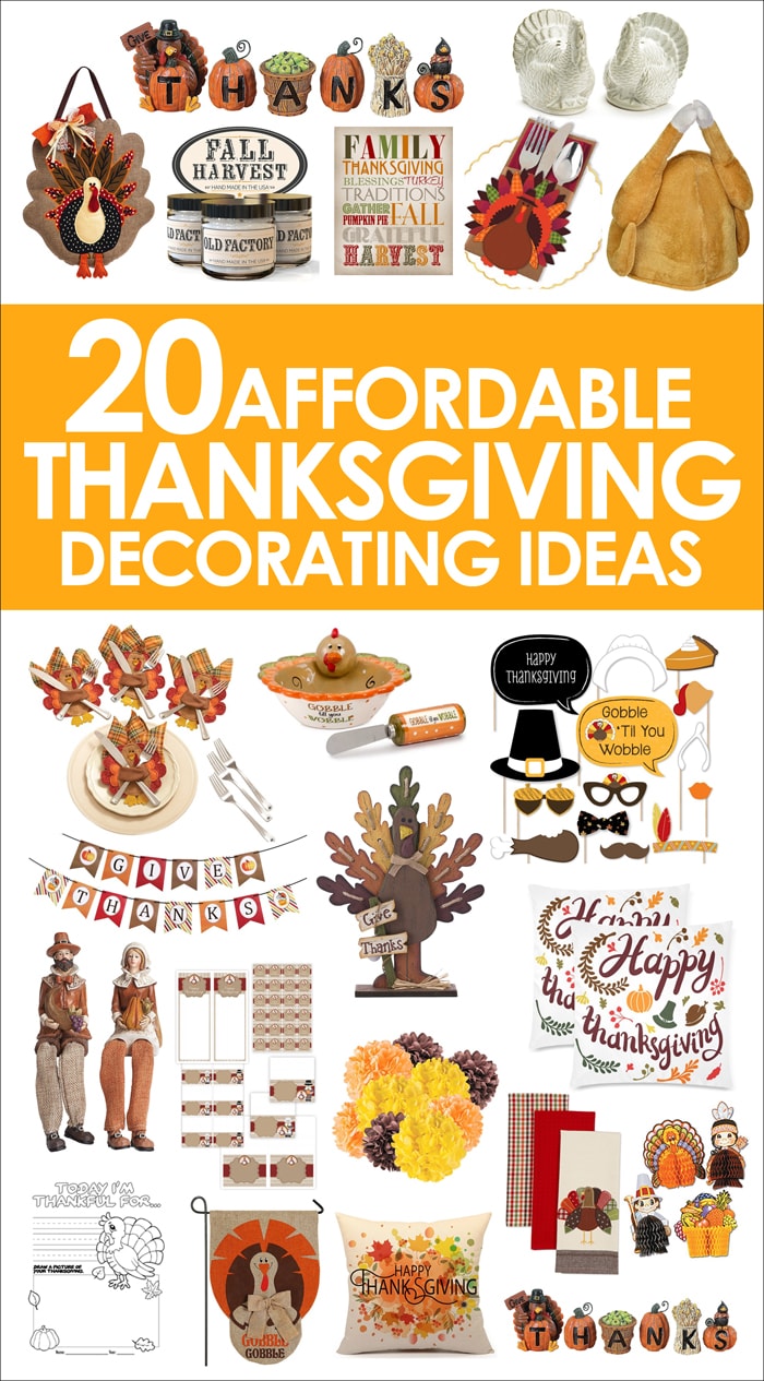 THANKSGIVING decorating ideas