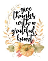 Thanksgiving Decor Ideas And Free Printable - How to Nest for Less™