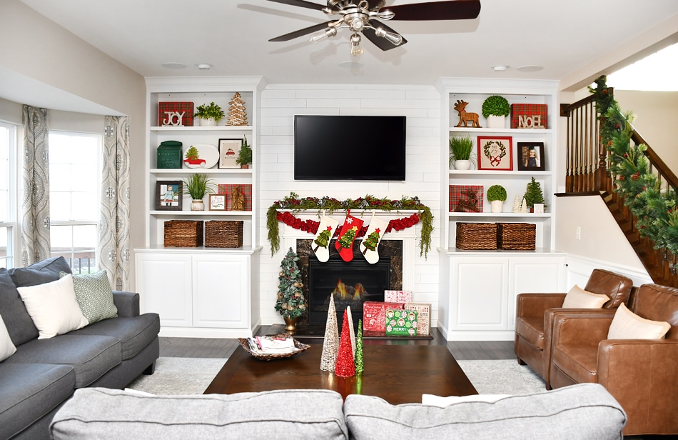 Christmas Living Room - Decorating Ideas for Christmas