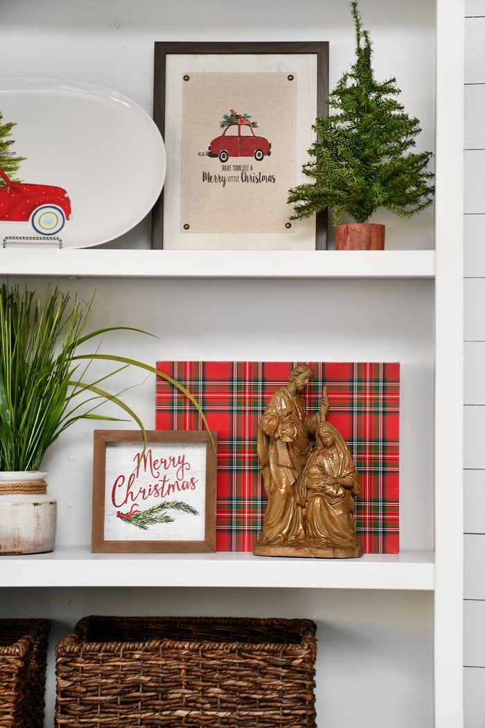 christmas living room decor