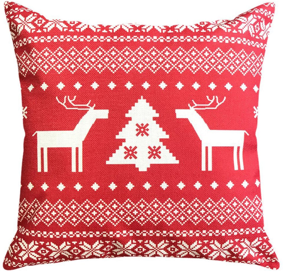 30 Christmas Pillow Covers for Under 13! Holiday Pillow Covers